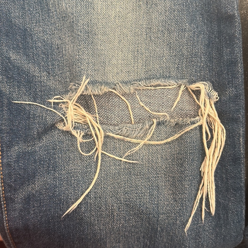 LEVIS 501 RIPPED JEANS - Picture 5 of 8